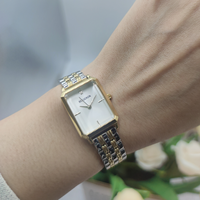Reloj de Mujer Minimalista de Cuarzo y Acero Inoxidable, con Opción de Nombre y Logotipo Personalizados
