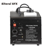 SITERUI SFX vente chaude effet de scène bulle et machine à brouillard mariage fête de famille 1000W machine à fumée à bulles équipement dj