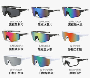 2026 Grande Vente Personnalisable Logo Marque Lunettes de Course UV400 Lunettes de Soleil Sport pour <span class=keywords><strong>VTT</strong></span> Vélo de Route et Autres Sports - Product Image 2