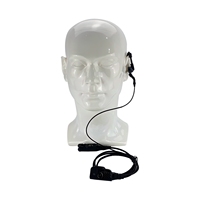 HONGXUN K14 Earphone Musik Berkabel XIR P6600i/XIR P6620i Walkie-Talkie MTP3250 Headset Over-the-Ear Chipset Broadcom Pribadi