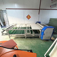 Presse à chaud à rouleaux pour vêtements, nouvelle machine d'impression à plat automatique haute performance de 1700 mm de largeur