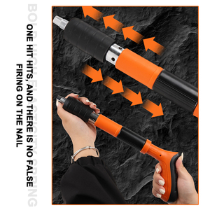 Không Dây Mini Của Nhãn Hiệu Bê Tông Tường Silencer Sửa Chữa Nailer Buộc Công Cụ Trần Nail Bắn Súng Cho Thép Tấm Gỗ - Product Image 4