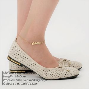 महिलाओं के लिए अनुकूलित नाम अण्लेट नाम, 316 एल ड्रॉपशिप स्टेनलेस स्टील गहने ड्रॉपशीपिंग - Product Image 2