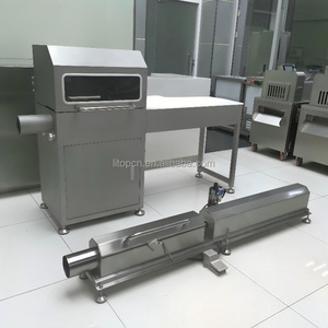 Machine à emballer les rouleaux de poulet, de mouton et de bœuf, diamètre commercial 120 mm, en acier inoxydable, couleur noire - Product Image 6