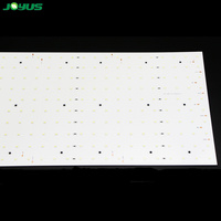 PCBA LED SMD2835 personnalisé en aluminium rigide, 24V CC, 553MM de long, 215MM de large, 280 LED, 30W, haute puissance pour équipement industriel