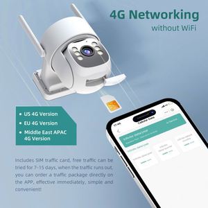 Caméra PTZ Wi-Fi de sport avec suivi automatique IA, alimentation par piles AA, compatible Hikvision, pour maison intelligente - Product Image 4