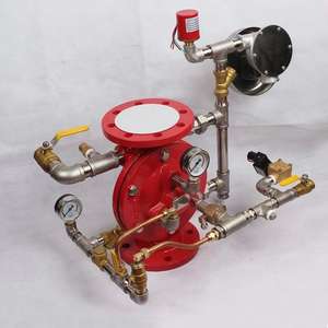 シェンフェン火災警報バルブZSFGシリーズ（ZSFG100/150/200）耐久性のあるダクタイル鋳鉄製消火用デルジュバルブ（火災保護用）の価格 - Product Image 5