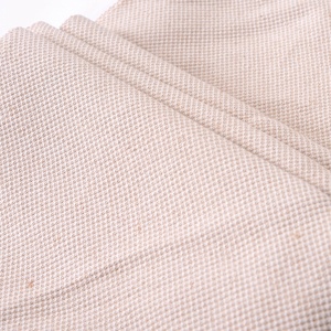 Tela de Tapicería de Poliéster para Sofás, Material Textil para el Hogar, Diseño a Cuadros, Color <span class=keywords><strong>Beige</strong></span>, Textura Dobby, Venta de Fábrica TengHui - Product Image 6
