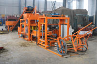 Machine de fabrication de blocs de béton hydraulique semi-automatique QT4-20/Prix de la machine de fabrication de briques Tunisie/Machine de moulage de blocs Nigéria