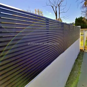 铝制围栏矛头，用于花园围栏，铝制游泳池围栏，黑色铝制围栏花园