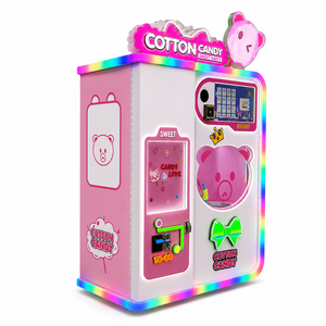 Automatic Cotton Candy Vending Machine With Touchscreen Interface For Commercial Indoor Entertainment Locations - Product Image 2