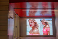 Écran d'affichage LED P2.5 P4, panneau d'affichage LED pliable debout pour intérieur, bannière publicitaire
