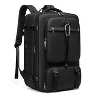 Nouveaux sacs à dos de voyage imperméables très demandés, 17 pouces, extensibles, pour hommes, sac à dos pour ordinateur portable avec valve de compression sous vide