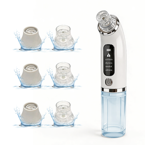 Limpiador Facial Eléctrico Portátil USB <span class=keywords><strong>AOSO</strong></span> BR012 con Pantalla LCD, 5 Cabezales de Succión, 1 Año de Garantía - Eliminador de Puntos Negros con Vacío Profundo - Product Image 3