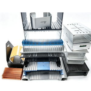 Profils en aluminium extrudé de Foshan, personnalisation, usinage CNC, pièces en alliage anodisé de qualité industrielle - Product Image 1