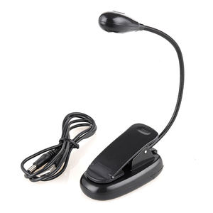 GH-025 <span class=keywords><strong>LED</strong></span> بيانو حامل النوتة الموسيقية مشبك مصباح القراءة الخفيفة - Product Image 6