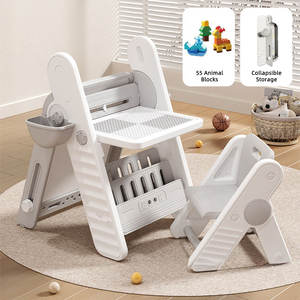 Sunnuo Support de rangement pliable en plastique HDPE de <span class=keywords><strong>haute</strong></span> qualité au design moderne pour la table de construction et l'assemblage de chaises de bébé - Product Image 5