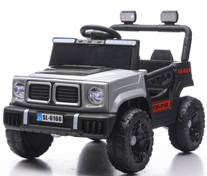 Auto Eléctrico de Juguete para Niños con Tracción en las Cuatro Ruedas, Todoterreno, con Función de Balanceo Educativo Temprano, SUV con Control Remoto y Volante - Product Image 3