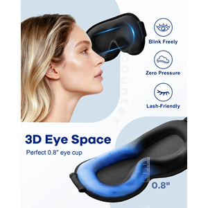 3D Gel Cooling Sleep <b>Mask</b> Cold Eye <b>Mask</b> Cooling <b>Mask</b> Puffy Eyes <b>Migraines</b> Headache Fast Relief Ice Cold Compress Reusable <b>Mask</b> - Product Image 4