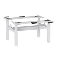 Cadre de bureau de poste de travail électrique réglable 4-6 places Table assis-debout réglable en hauteur pour la maison ou le bureau