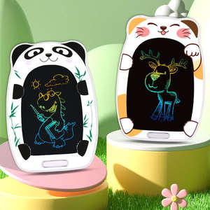 Mainan 8.5 inci untuk anak-anak papan gambar elektronik tablet gambar sketsa grafiti menulis layar Lcd kartun hewan - Product Image 2