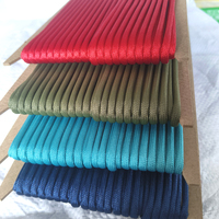15 Farben Paracord-Seil 550lb 4mm 50FT Mehrzweck-Nylon-Fallschirmschnur für Camping Wandern Schlüsselbänder Bastelset Hundehalsbänder