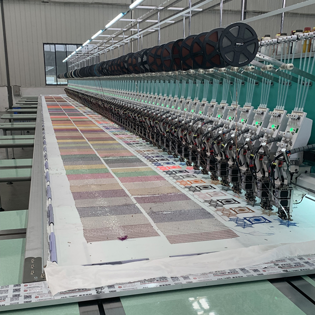 lace making machine embroidery