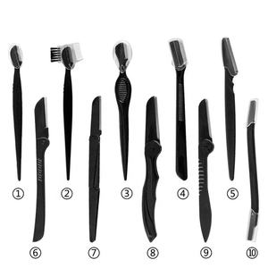 Rasoirs de sécurité pour le <span class=keywords><strong>visage</strong></span> avec logo personnalisé Outils de maquillage Tondeuse à sourcils <span class=keywords><strong>Rasoir</strong></span> à sourcils <span class=keywords><strong>Rasoir</strong></span> pour femmes - Product Image 2