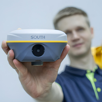 Récepteur GPS/GNSS visuel South Insight V3 avec 1698 canaux GNSS RTK, photogrammétrie, modélisation 3D et doubles caméras AR 8MP+2MP