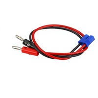Chargeur usb personnalisé 30cm, câble de charge EC3, EC2, Ec3, EC5, Xt60, Xt90, Xt150, longueur prise banane