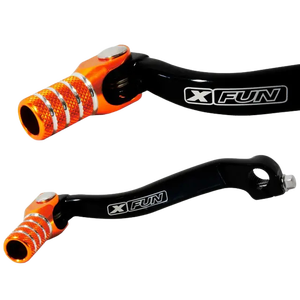 Pour KTM SX 125 2016/2019 levier de changement de vitesse noir/Orange fabriqué en plastique Durable CNC aluminium alliage de titane sac personnalisé papier - Product Image 1