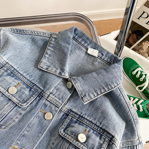 Novità 2025: Giacca di <span class=keywords><strong>Jeans</strong></span> per Bambini e Ragazzi, Unisex, per l'Autunno - Product Image 6