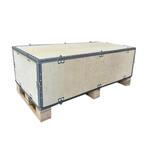 Boîte personnalisée en contreplaqué <span class=keywords><strong>transport</strong></span> exportation sans fumigation boîte amovible en contreplaqué de coin en métal sans clou - Product Image 6