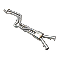 Échappement arrière en acier inoxydable AUTO pour BMW M2 M3 M4 G80 G82 G87 G8X 3.0T 2021-2024, tube intermédiaire à longueur égale, tube en Z