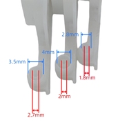 Amortisseur de tête d'impression à solvant écologique DX4 DX5 I3200 de haute qualité et longue durée de vie, prix usine, pour tube d'encre Mimaki Roland 2.7*3.5mm
