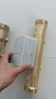 Compteur d'eau intelligent à ultrasons avec vanne en laiton, télécommande LoRa NB-IoT RS485 4G, prix fabricant, vente en gros, IP68