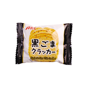 Túi nhỏ có thể tùy chỉnh 264g bánh quy giòn mè đen kiểu Nhật Bản tự nhiên phồng lúa mì mỏng bánh kếp hương vị trứng đường - Product Image 3