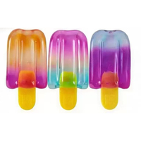 Jouet Squishy Popsicle, Jouet Anti-Stress Crème Glacée, Squishy Gelée Couleur Dégradée, Squishy Popsicle à Rebond Lent, Jouet Fidget Popsicle Personnalisé