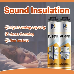 <span class=keywords><strong>Mousse</strong></span> de polyuréthane pulvérisable avec pistolet et paille intégrés, pour le coulis et la décoration de bâtiments - Product Image 2