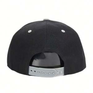 Gorra de Béisbol Personalizada de Alta Calidad con Hebilla de Algodón para Hombre, Gorra Estructurada de 5 Paneles con Cierre a Presión - Product Image 6