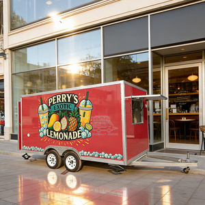 Fully Equipped Food Trailer Fast Mobile Kitchen for Pizza Coffee for Coffee Pizza Fast Food Truck Mobile <b>Bar</b> - Product Image 3