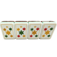 Jeu de Mahjong Américain Vert Marbré Festif de Noël, 160 Pièces, Tuiles Acryliques à 4 Couches pour Table de Luxe, Décoration de Fêtes, Articles de Collection