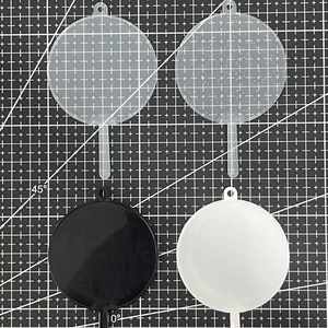Abanicos de mano mini de PVC estilo estrella al por mayor, listos para usar, para conciertos de ídolos K-pop/J-pop, abanicos en blanco para fotos de ídolos - Product Image 1