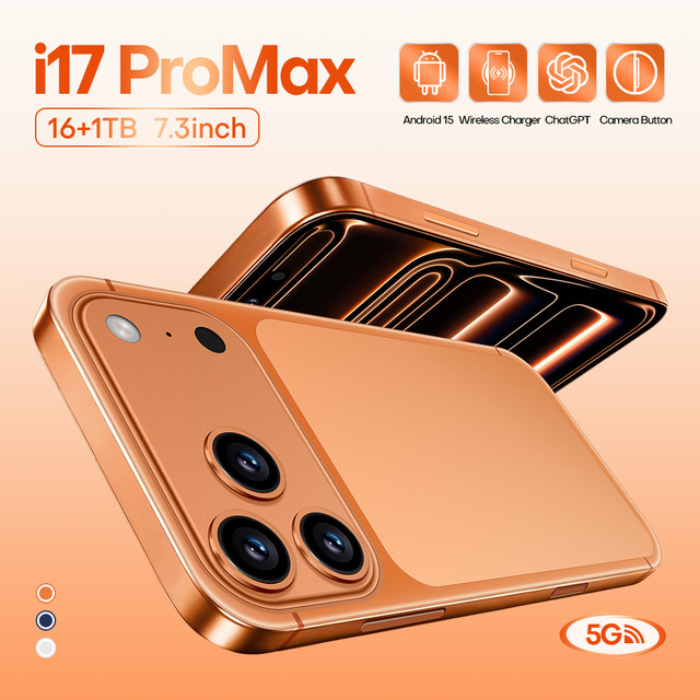 Best I17Pro Max Smartphone 2026 5G 16GB 1TB 7.3 Inch 108MP Cam 10 Core Android 15 Factory Price