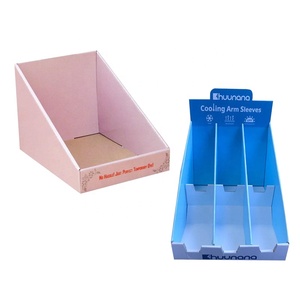 Shelf-Ready tái chế sóng hiển thị hộp bán lẻ Countertop Tear-Away <span class=keywords><strong>shipper</strong></span> cho dễ dàng bán hàng thân thiện với môi - Product Image 1