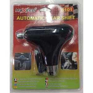 หัวเกียร์อัตโนมัติ Maxeed หนังสีดำ อุปกรณ์ตกแต่งภายในรถยนต์ - Product Image 1