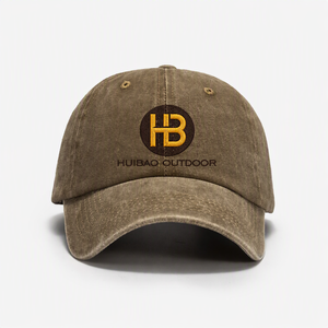 Casquette <span class=keywords><strong>de</strong></span> baseball unisexe en velours côtelé délavé style vintage, décontractée pour automne-hiver, avec broderie <span class=keywords><strong>de</strong></span> <span class=keywords><strong>lettres</strong></span> colorées, réglable, protection solaire - Product Image 1