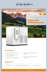 Nouvelle arrivée United Lithium Battery Container Systems Stockage photovoltaïque Équipement de distribution d'énergie - Product Image 4