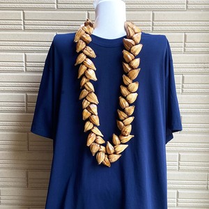 Collana Leis <span class=keywords><strong>Ula</strong></span> Fala Tradizionale Polinesiana Tongana Fatta a Mano con Semi Naturali, Collana del Capo Samoano di Alta Qualità, 110cm - Product Image 4