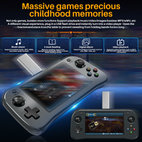 Console de jeu portable SF3100, écran IPS de 4,5 pouces, 3000 mAh, prend en charge 14 émulateurs